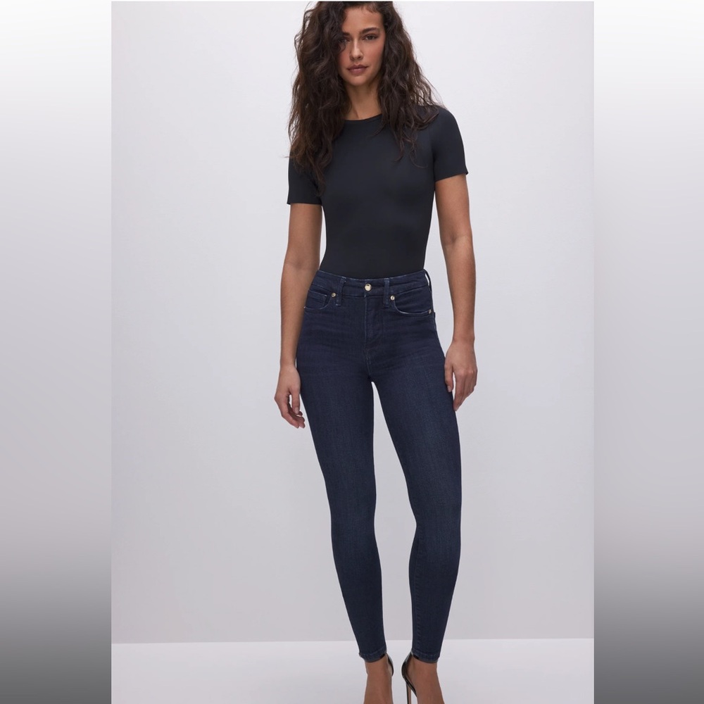 Good American Women's Size 8 / 29 Good Legs Skinny Jeans Blue 224
